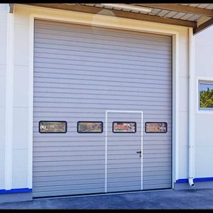 SteelGuard 750 – Porte Sectionnelle Industrielle